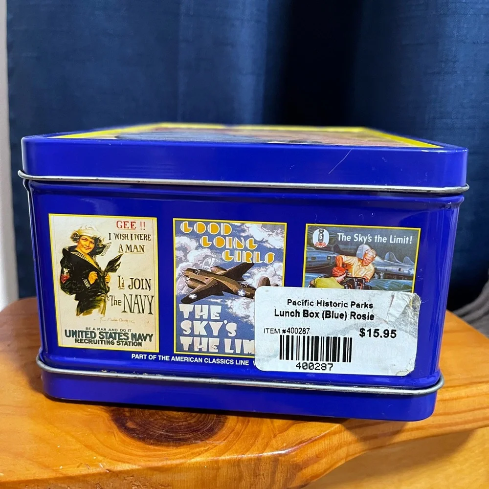 Rosie the Riveter Collectors Tin Lunchbox - Picture 2 of 5